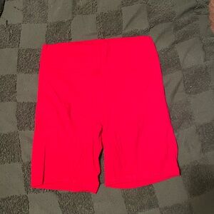 Women's balance athletica (now vitality) red biker shorts